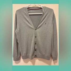 Victorinox Grey Cardigan Sweater
